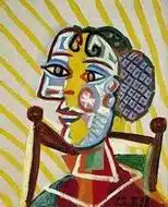 Tableau cubiste moderne Picasso Absb0291 1369663578