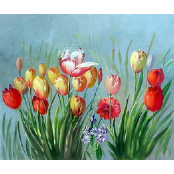 Peinture tulipes CE088 1371644588