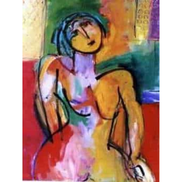 Peinture figurative femme nue Ca0495 1369665522
