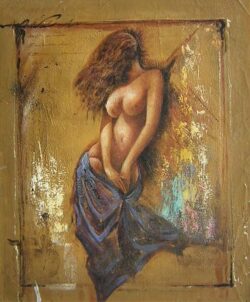 Peinture moderne femme nue HS0099 1340624773