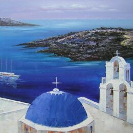Peinture méditerranée Grèce