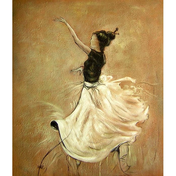 Peinture danseuse moderne HS0971 1371222126
