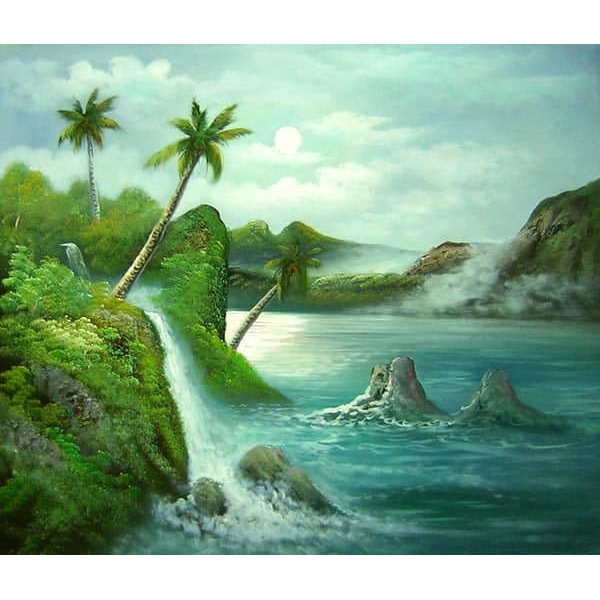 Peinture mer Guyane HS1419 1371213492