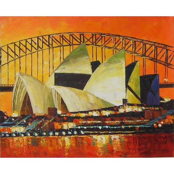 Tableau peinture opéra Sydney HS1680 1341495640