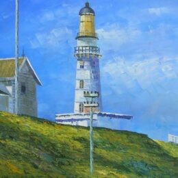 Peinture phare Bretagne