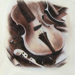 Tableau musique violoncelliste