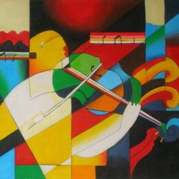 Peinture abstrait magique