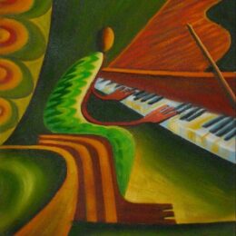 Peinture piano