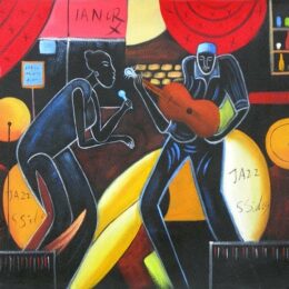 Peinture contemporaine musique