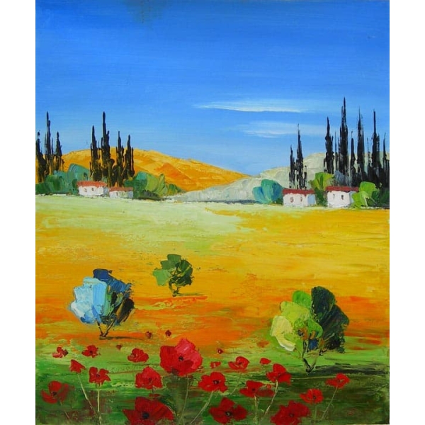 Peinture paysage de provence HS3165 1340271969
