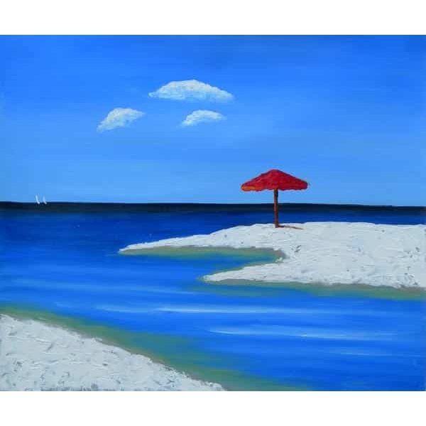 Peinture plage sable blanc HS3257 1340266264
