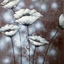 Peinture de fleurs modernes