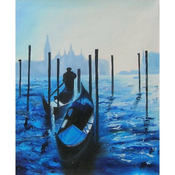 Peinture bateau Venise Hs1808 1340272288