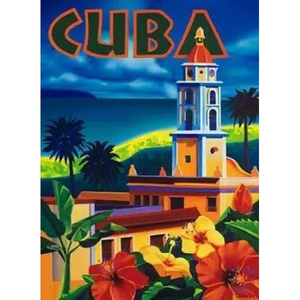 Peinture vintage Cuba IMG 001 9