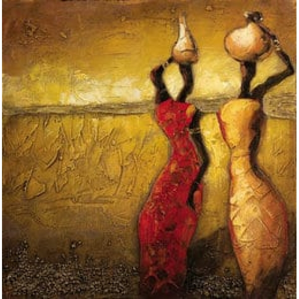 Peinture femmes africaines LKL130173 1353339105