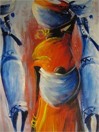 Femme africaine avec son bébé Femme africaine avec son bébé