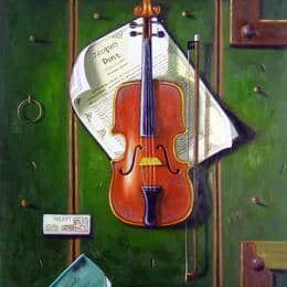 Tableau violon stradivarius