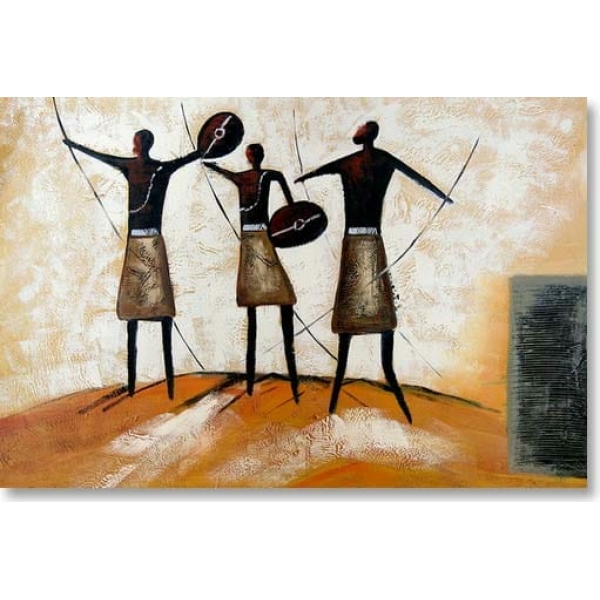Peinture tribu africaine PST1061 1392195307