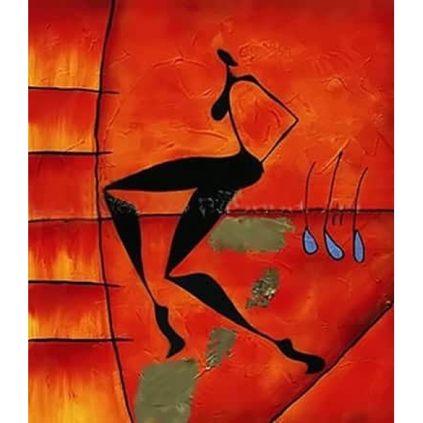Peinture femme africaine PST1753 1392193353