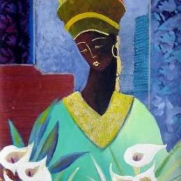 Tableau Afrique figuratif