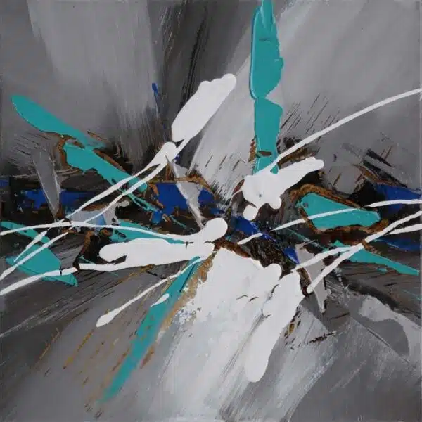 Peinture abstraite gris bleu canard peinture abstraite 8726FC8726 1