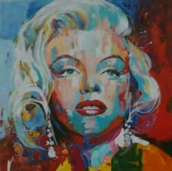 Tableau moderne Marilyn Monroe pop art peinture moderne 8768FC8768