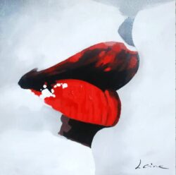 Peinture moderne bouche lèvres rouges peinture moderne 8770FC8770