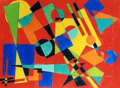 Tableau cubiste peinture abstraite Tableau cubiste peinture abstraite