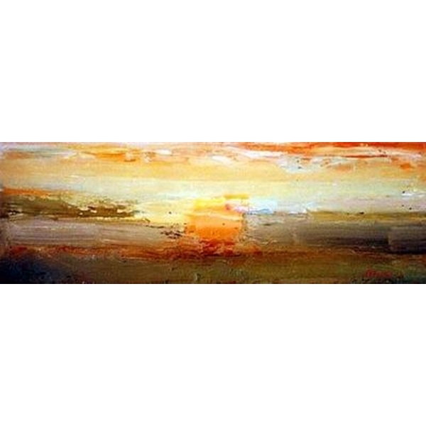 Tableau panoramique abstrait coucher de soleil IMG 001 167