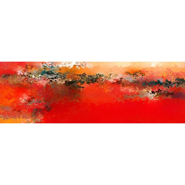 Panoramique tableau rouge abstrait IMG 003 2