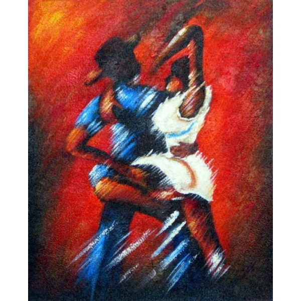 Peinture contemporaine danse tango IMG 0001 34