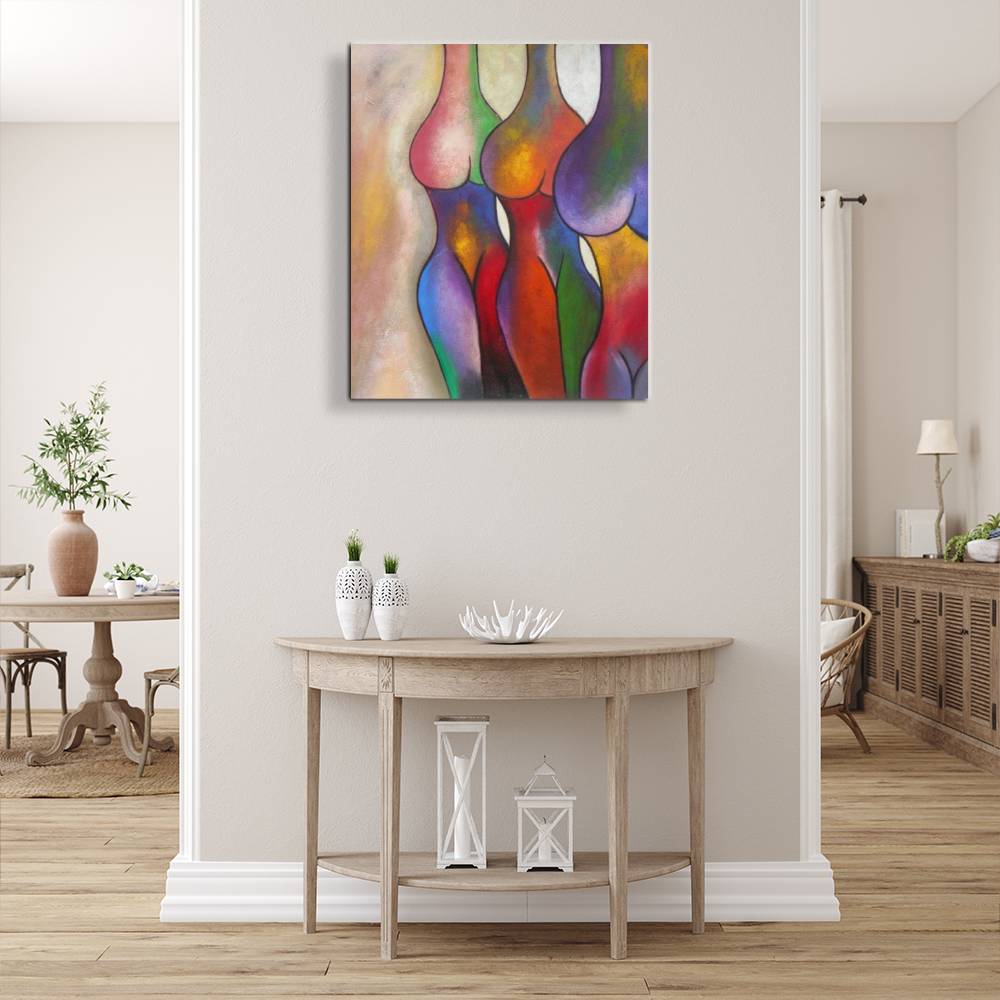 Peinture moderne éxpressionniste nue Peinture moderne éxpressionniste nue – Image 2