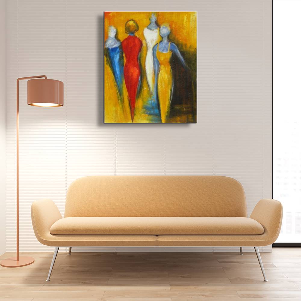 Tableau moderne femmes Tableau moderne femmes – Image 2