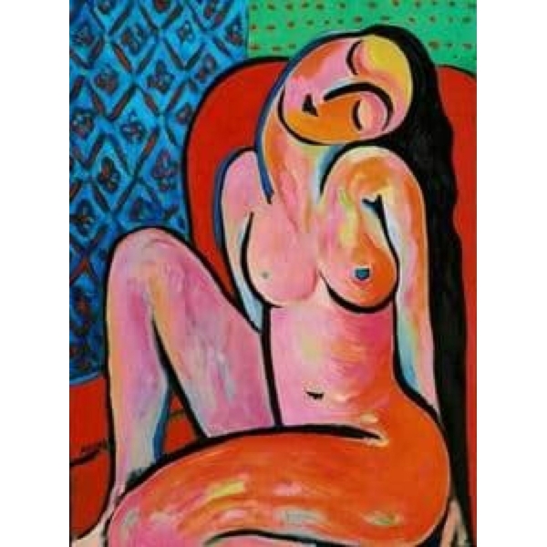 Peinture picasso femme nue IMG 0022 1 1