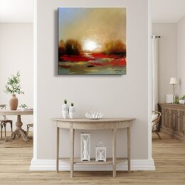 TOILE CARRÉ BEIGE MARRON, BONNE QUALITÉ ET TRÈS ORIGINAL ACCROCHE SUR UN MUR DANS UN SALON