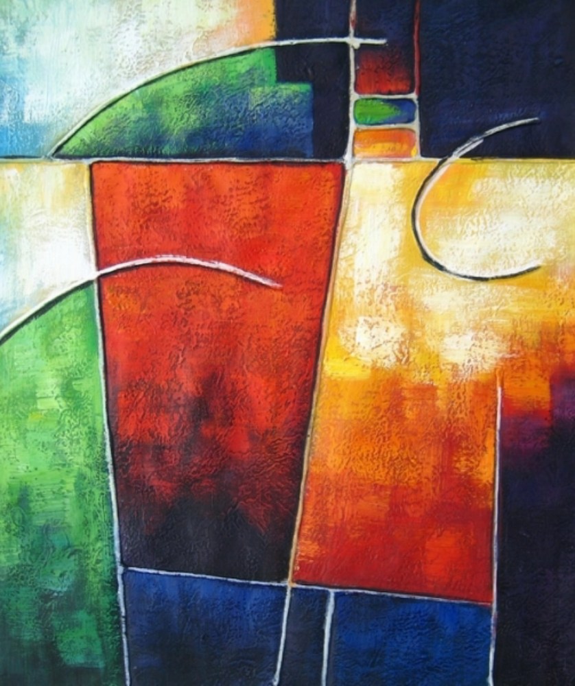 Peinture abstraite cubisme Peinture abstraite cubisme – Image 3